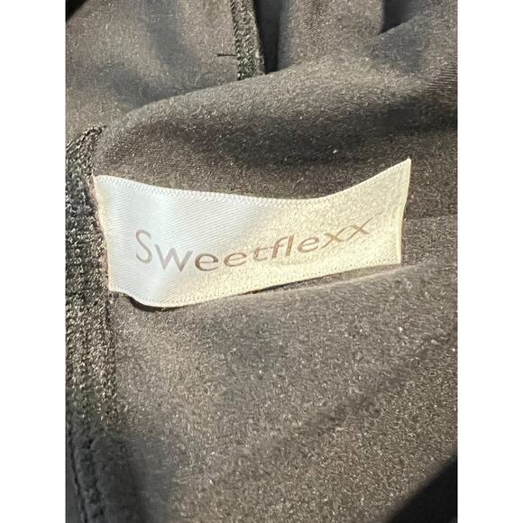 Sweetflexx EUC Black Full Length High Rise Resistance Leggings Size 12 - Picture 7 of 7